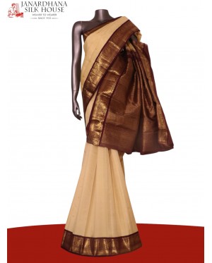 Pure Handloom Kanjeevaram Silk..