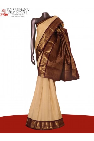 Pure Handloom Kanjeevaram Silk Saree