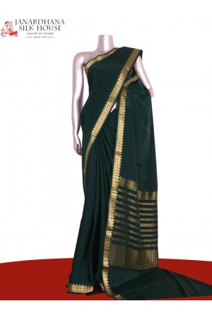 Pure Mysore Crepe Silk Saree