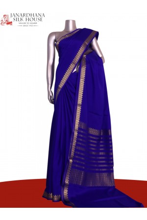 Pure Mysore Crepe Silk Saree