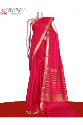 Pure Mysore Crepe Silk Saree..