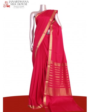 Pure Mysore Crepe Silk Saree..