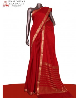 Pure Mysore Crepe Silk Saree..