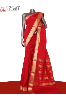 Pure Mysore Crepe Silk Saree..