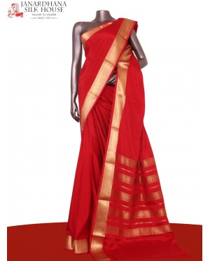 Pure Mysore Crepe Silk Saree..
