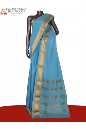 Pure Mysore Crepe Silk Saree