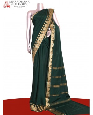 Pure Mysore Crepe Silk Saree..