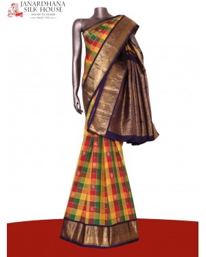 Pure Handloom Kanjeevaram Silk..