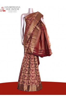 Pure Handloom Kanjeevaram Silk..