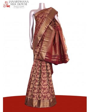Pure Handloom Kanjeevaram Silk..