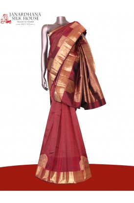 Pure Handloom Kanjeevaram Silk..
