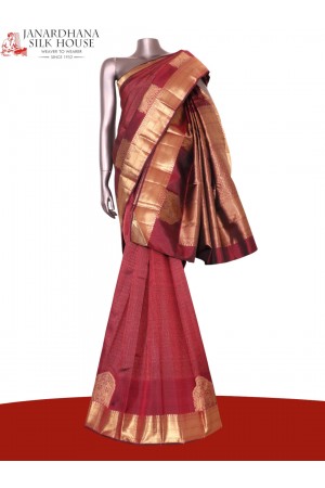 Pure Handloom Kanjeevaram Silk Saree