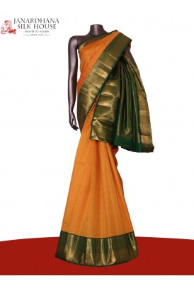 Pure Handloom Kanjeevaram Silk..