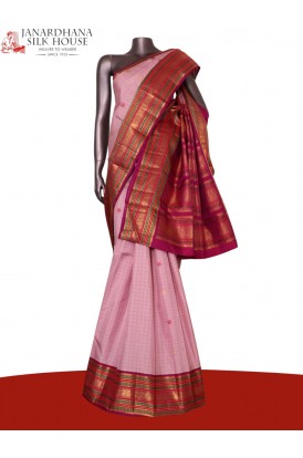 Pure Handloom Kanjeevaram Silk..