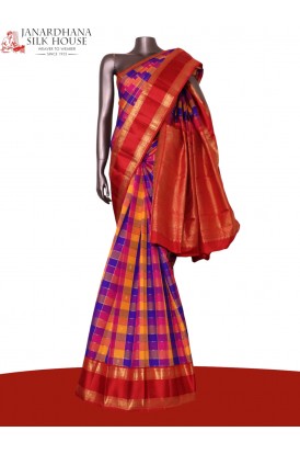 Pure Handloom Kanjeevaram Silk..