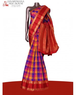 Pure Handloom Kanjeevaram Silk..