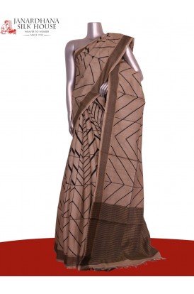 Handloom Pure Tussar Silk Saree