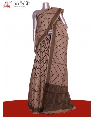 Handloom Pure Tussar Silk Sare..