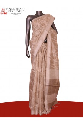Handloom Pure Tussar Silk Saree