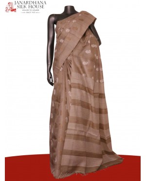 Handloom Pure Tussar Silk Sare..