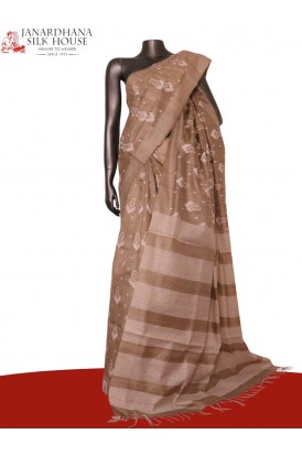 Handloom Pure Tussar Silk Saree