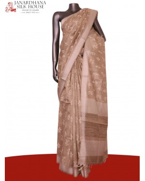 Handloom Pure Tussar Silk Sare..