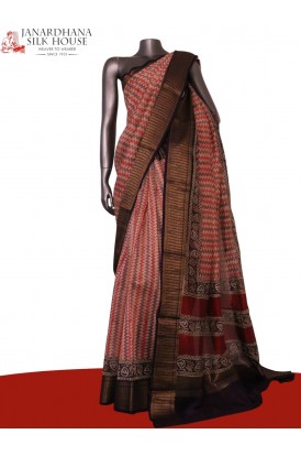 Exclusive Pure Chanderi Cotton Saree