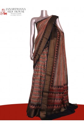 Exclusive Pure Chanderi Cotton Saree