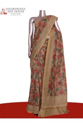 Exclusive Pure Chanderi Cotton Saree