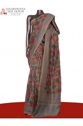Exclusive Pure Chanderi Cotton Saree