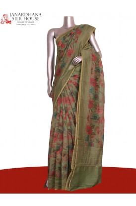 Exclusive Pure Chanderi Cotton Saree