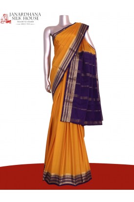 Pure Mysore Crepe Silk Saree..