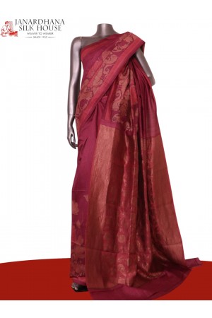 Handloom Pure Tussar Silk Saree Handloom Pure Tussar Silk Saree