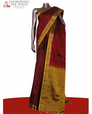 Designer Handloom Soft Silk Sa..