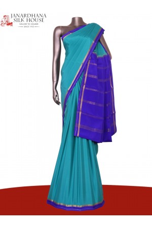 Pure Mysore Crepe Silk Saree Pure Mysore Crepe Silk Saree