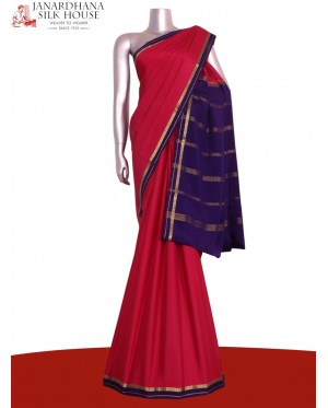 Pure Mysore Crepe Silk Saree..