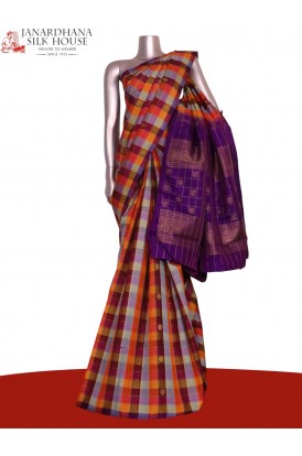 Pure Handloom Kanjeevaram Silk..