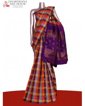 Pure Handloom Kanjeevaram Silk..