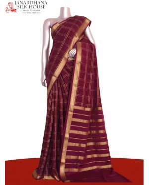 Pure Mysore Crepe Silk Saree..