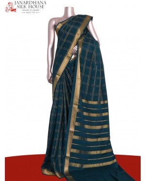 Pure Mysore Crepe Silk Saree..