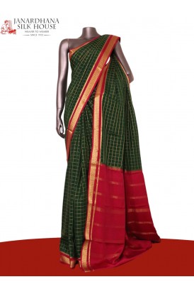Pure Mysore Crepe Silk Saree..