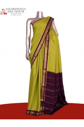 Pure Mysore Crepe Silk Saree..