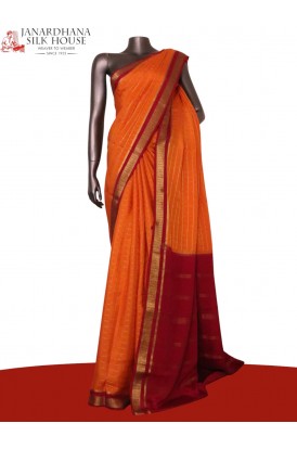 Pure Mysore Crepe Silk Saree..