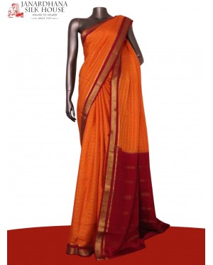 Pure Mysore Crepe Silk Saree..