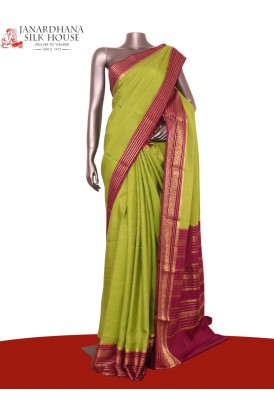 Pure Mysore Crepe Silk Saree..