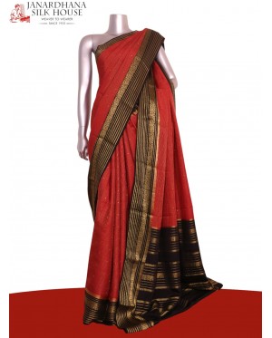 Pure Mysore Crepe Silk Saree..