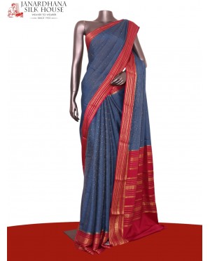 Pure Mysore Crepe Silk Saree..