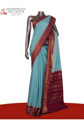 Pure Mysore Crepe Silk Saree..
