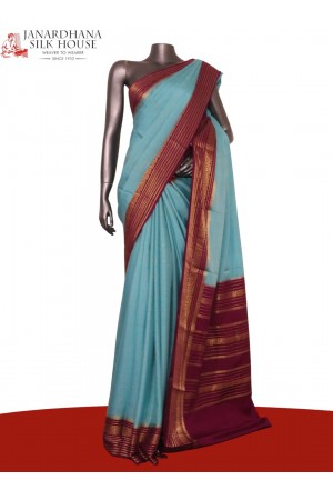 Pure Mysore Crepe Silk Saree