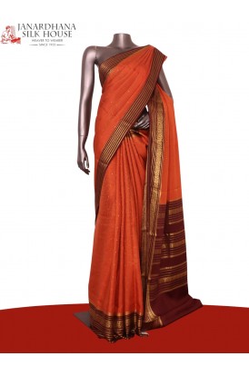 Pure Mysore Crepe Silk Saree